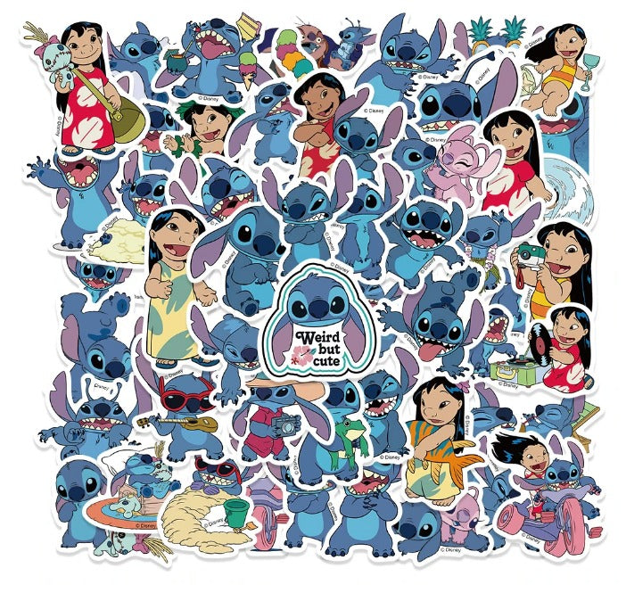 Stickers de Lilo y Stitch 