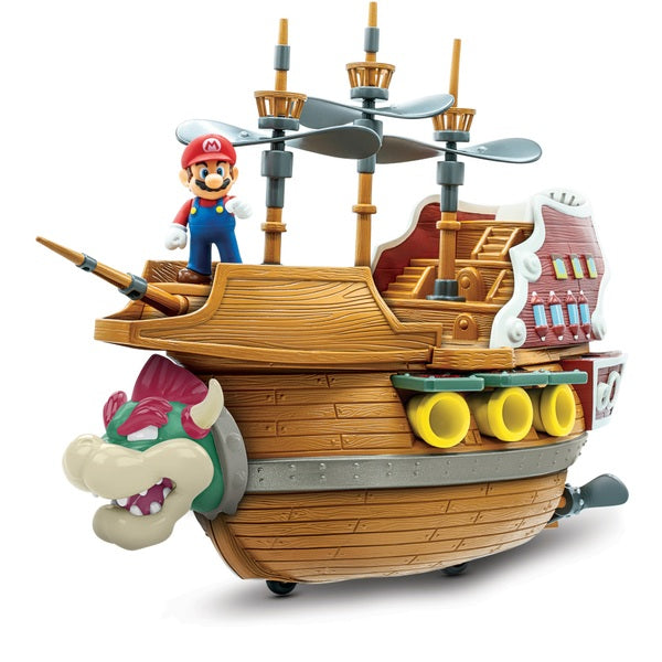 Super Mario Deluxe Bowser's Air Ship Playset