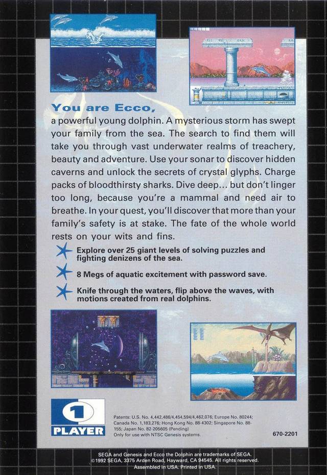 Ecco the Dolphin (Genesis)