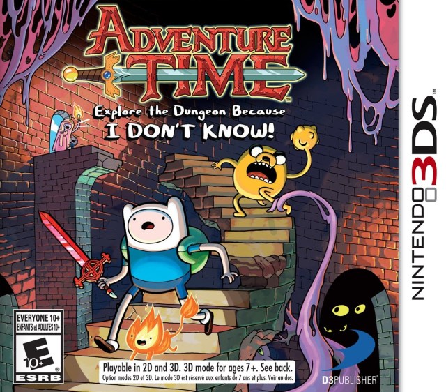 Adventure Time: Explore the Dungeon Because I DON'T KNOW! (3DS)