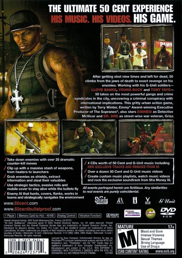 50 cent bulletproof deals pcsx2