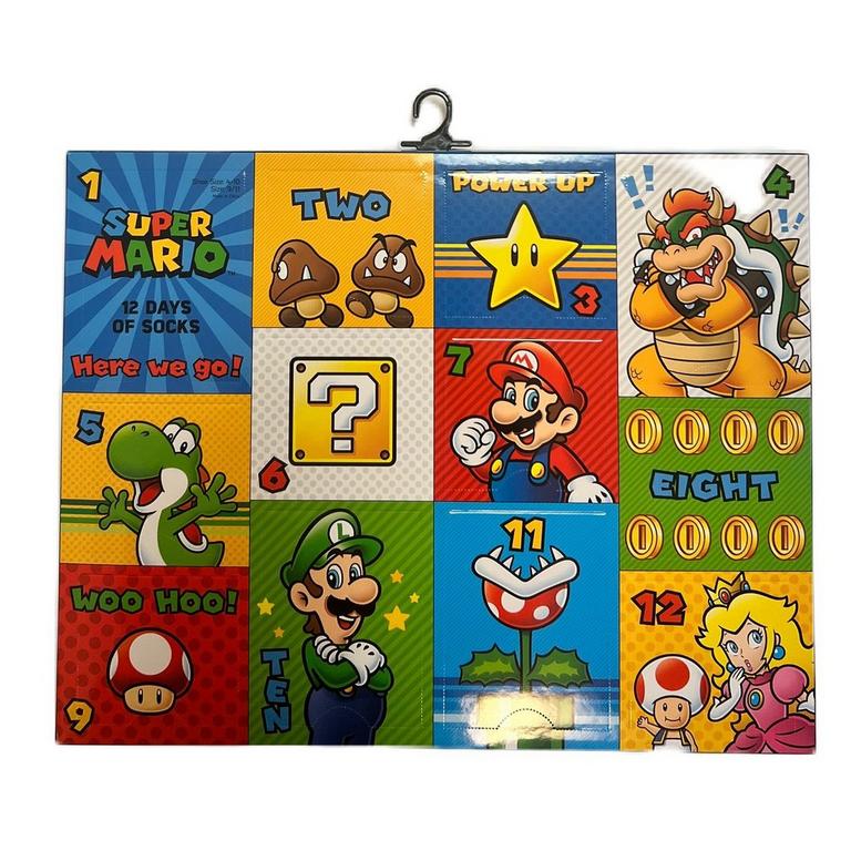 Medias de Super Mario Bros. (12 Días de medias)