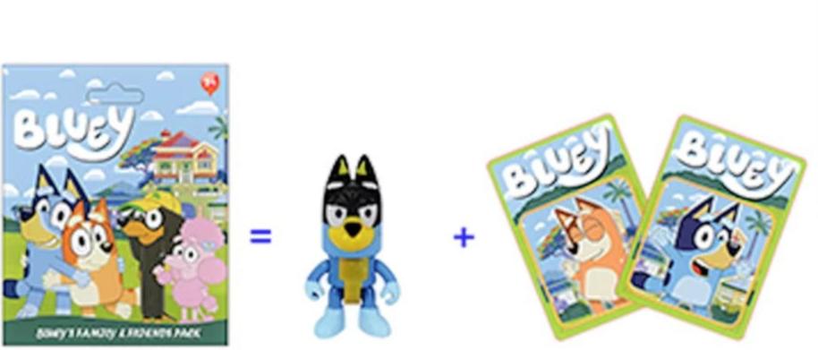 Bluey Figure Mystery Bag Blind