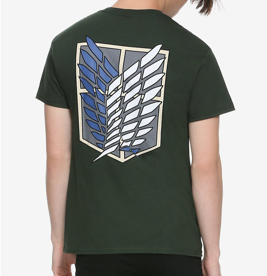 Camisa de Attack On Titan Scout Regiment