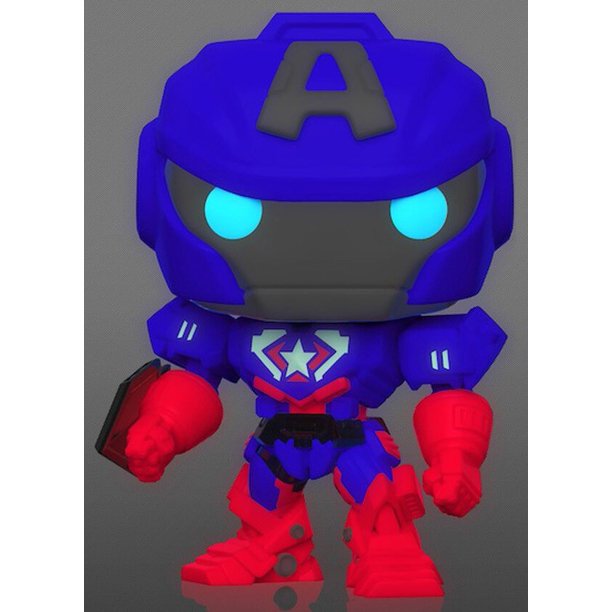 Funko Pop! Marvel: Avengers Mech Strike - Capitán América