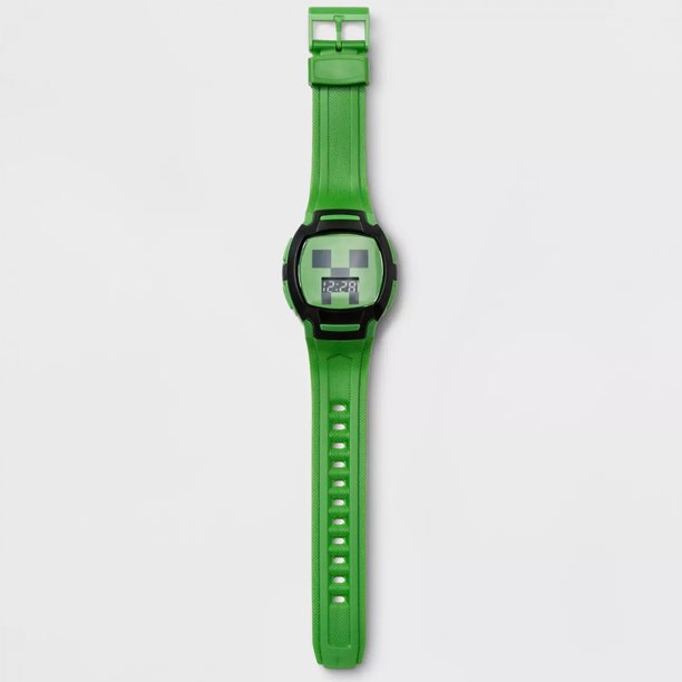 Reloj de Minecraft™ Creeper (Niños)