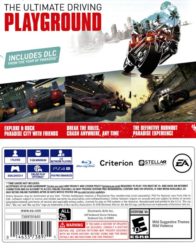 Burnout Paradise: Remastered (PS4)