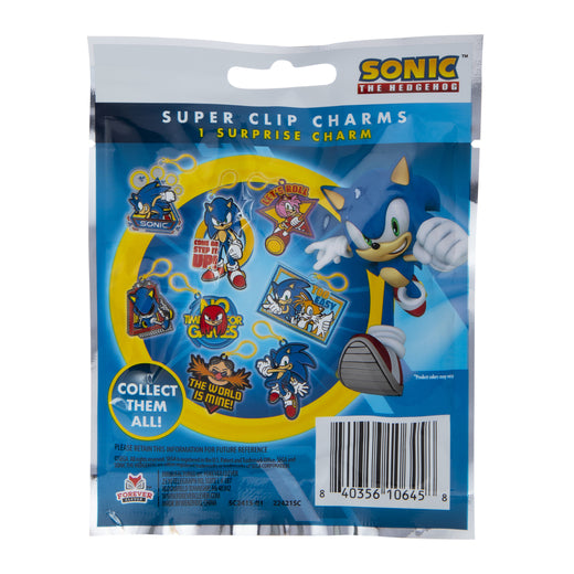 Sonic Super Clip Charms