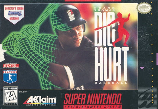 Frank Thomas Big Hurt Baseball (SNES)