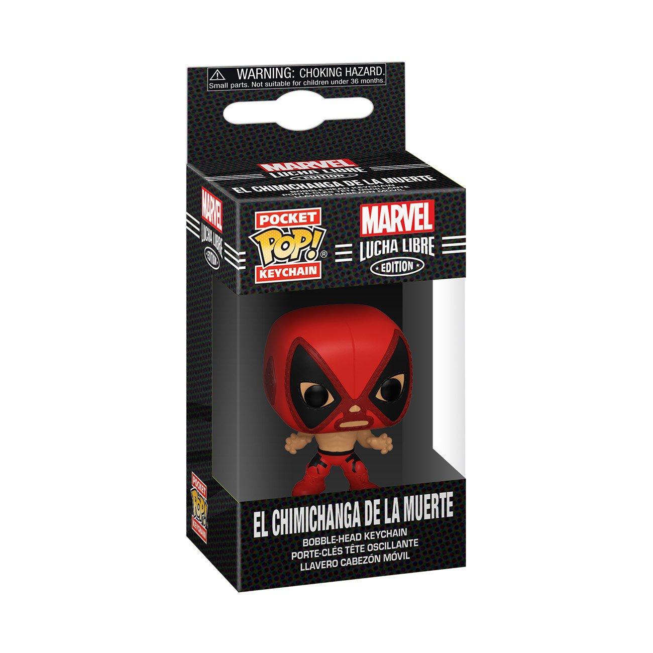 Llavero de Funko POP!: Marvel Lucha Libre Deadpool