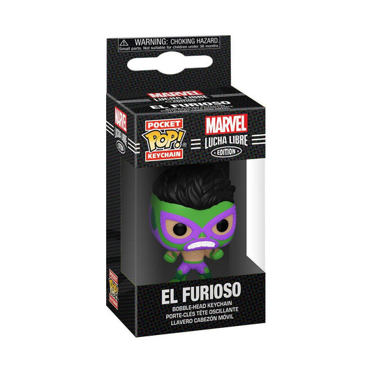 Llavero de Funko POP!: Marvel Lucha Libre Hulk