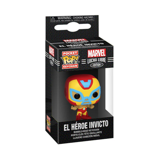 Llavero de Funko POP!: Marvel Lucha Libre Iron Man