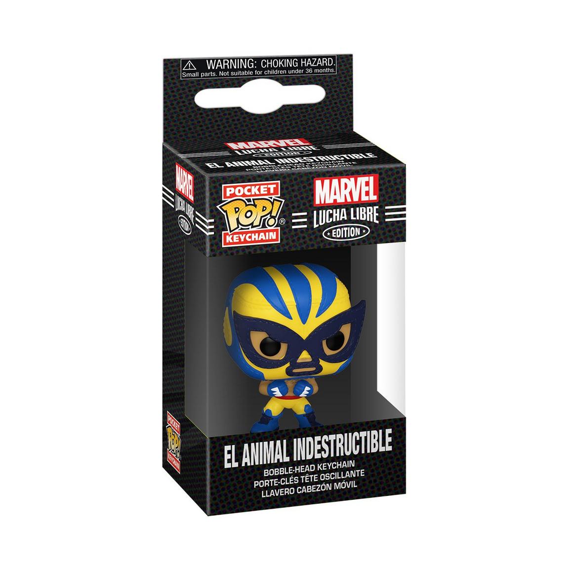 Llavero de Funko POP!: Marvel Lucha Libre Wolverine