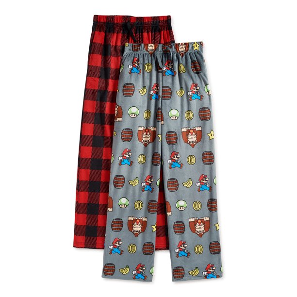 Super Mario: Pantalones Pijama (Set de 2 piezas)