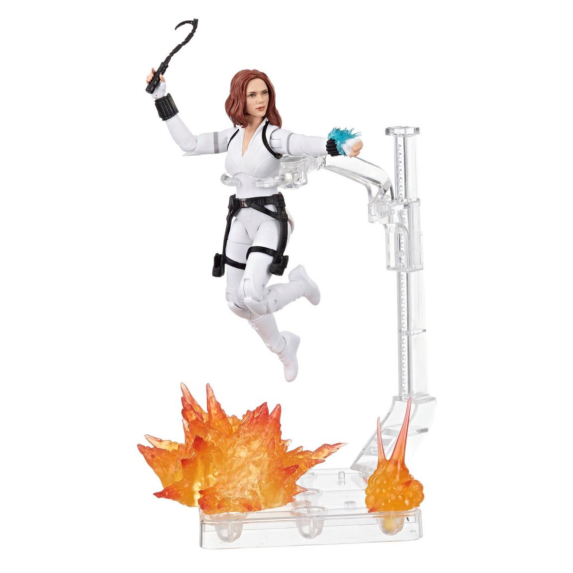 Figura de Accion Marvel Legends Series: Black Widow White Costume