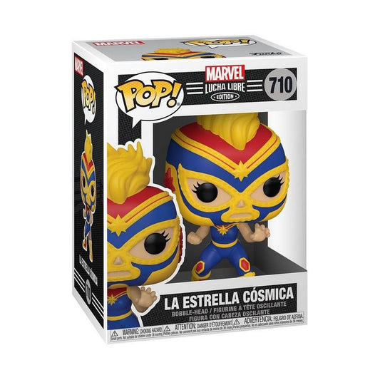 POP! Marvel: Lucha Libre Captain Marvel