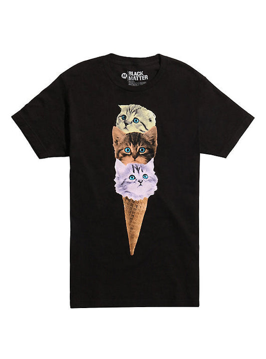 Camisa de Cat Ice Cream Cone