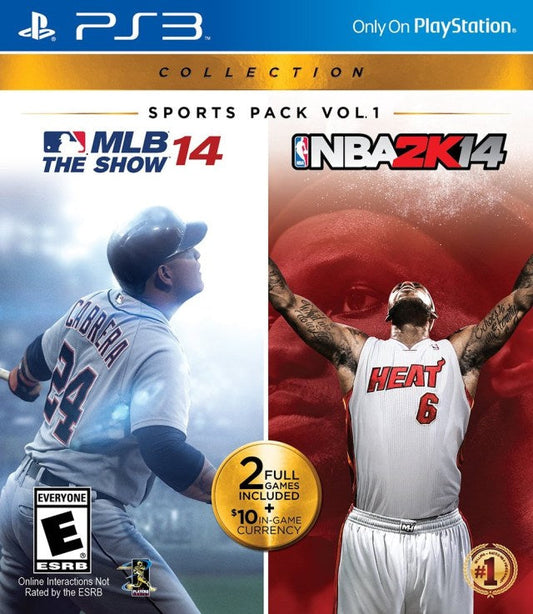 Sports Pack Vol. 1: MLB 14 The Show / NBA 2K14 (PS3)