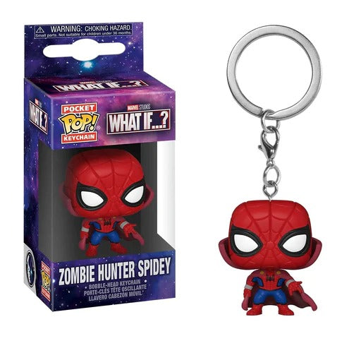 Llavero de Funko POP!: What If...? Zombie Hunter Spidey