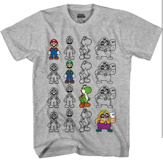 Camisa de Super Mario: Four in Row