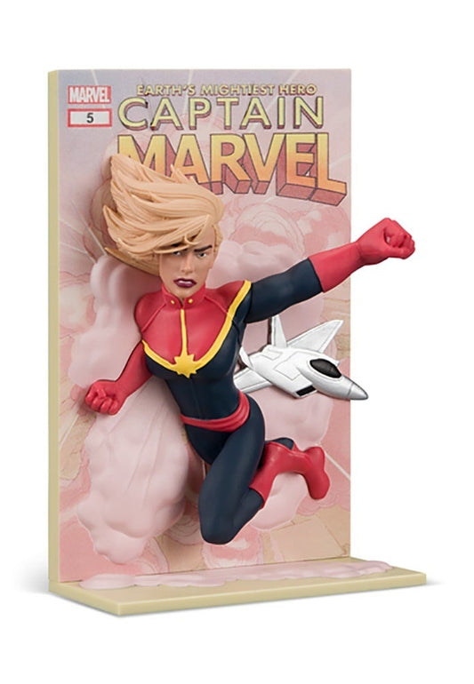 Estatua de Captain Marvel Exclusive 3D Comic Standee