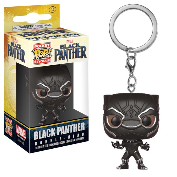 Llavero de Funko POP!: Black Panther (Eyes)