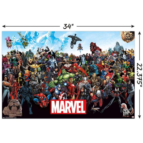 Poster de Marvel Comics - The Marvel Lineup