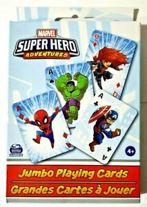 Cartas jumbo de Superhéroe de Marvel