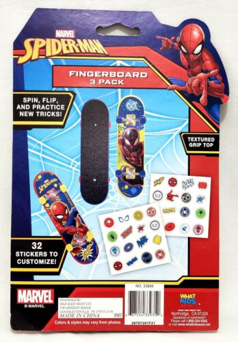 Spider-Man Fingerboard (Patineta)